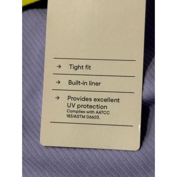 XXL - Womens Rib Full Length Bodysuit - All In Motion - Lilac Purple - Picture 7 of 11